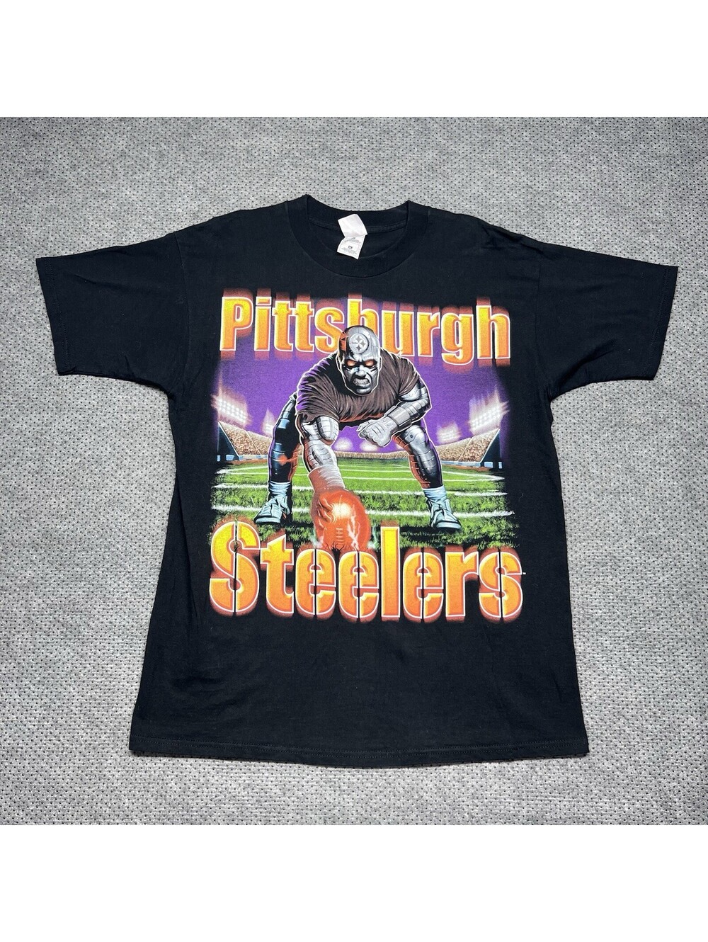 Vintage 90S Pittsburgh Steelers Mascot T-Shirt XL National Football League RARE